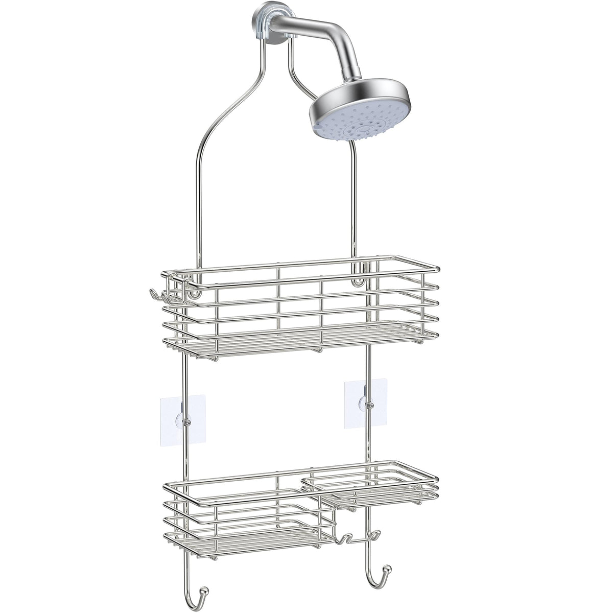 SMARTAKE Hanging Shower Head Caddy, Shower Shelf Organizer - Image 1