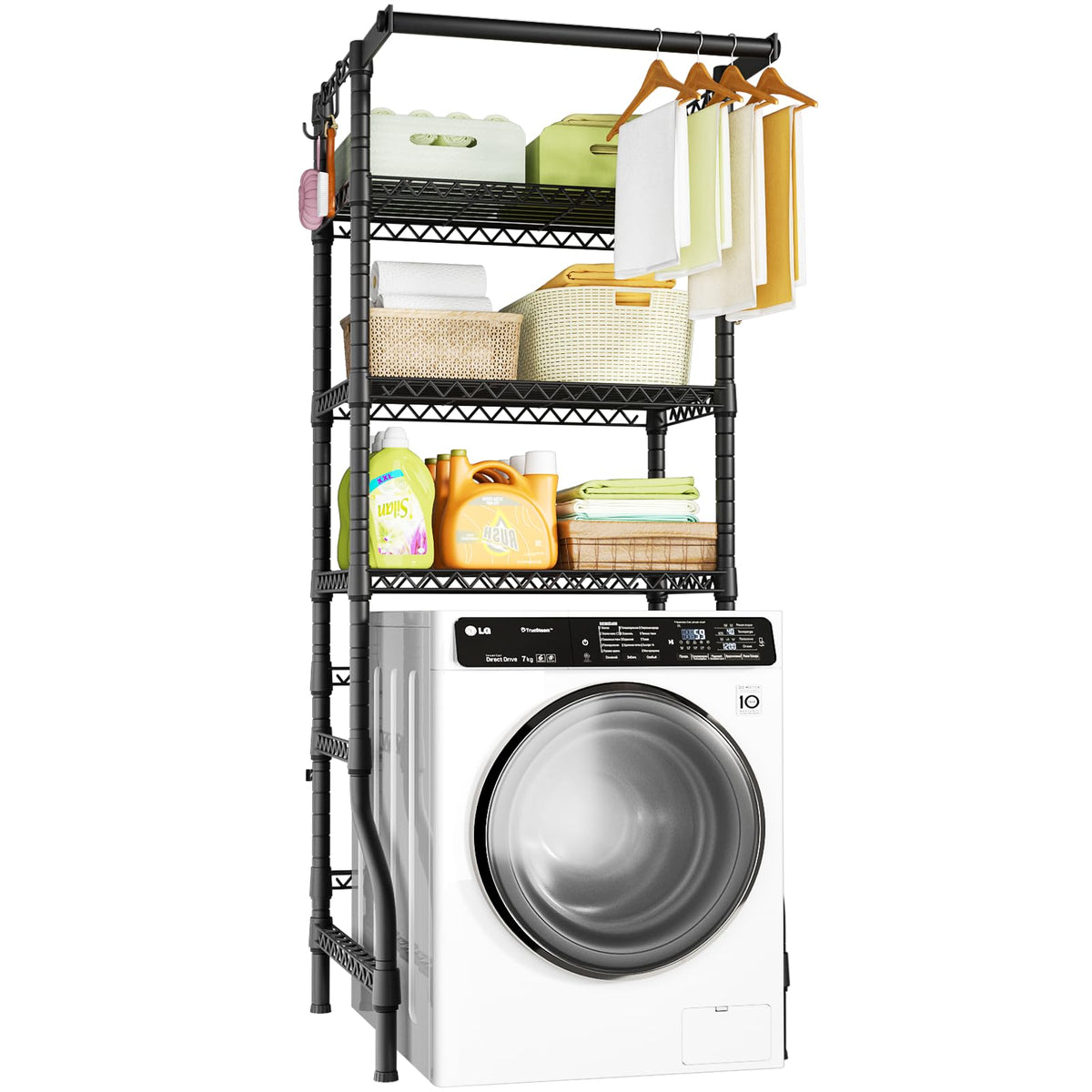 Ulif U11 Mini Over Washer and Dryer Shelves, 3 Tiers | All Products - Image 1