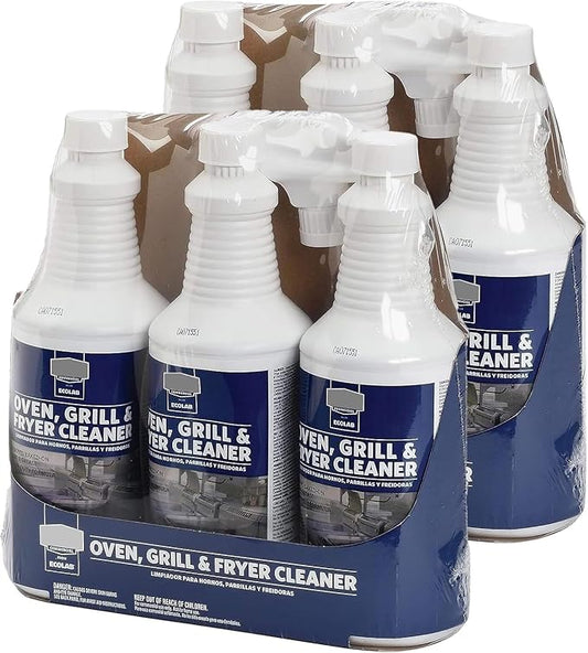 2 Pack Value Pack Oven, Grill and Fryer Cleaner (32 oz, 3 pk.) Total 6 Pack (192 oz) - Buy The Crave