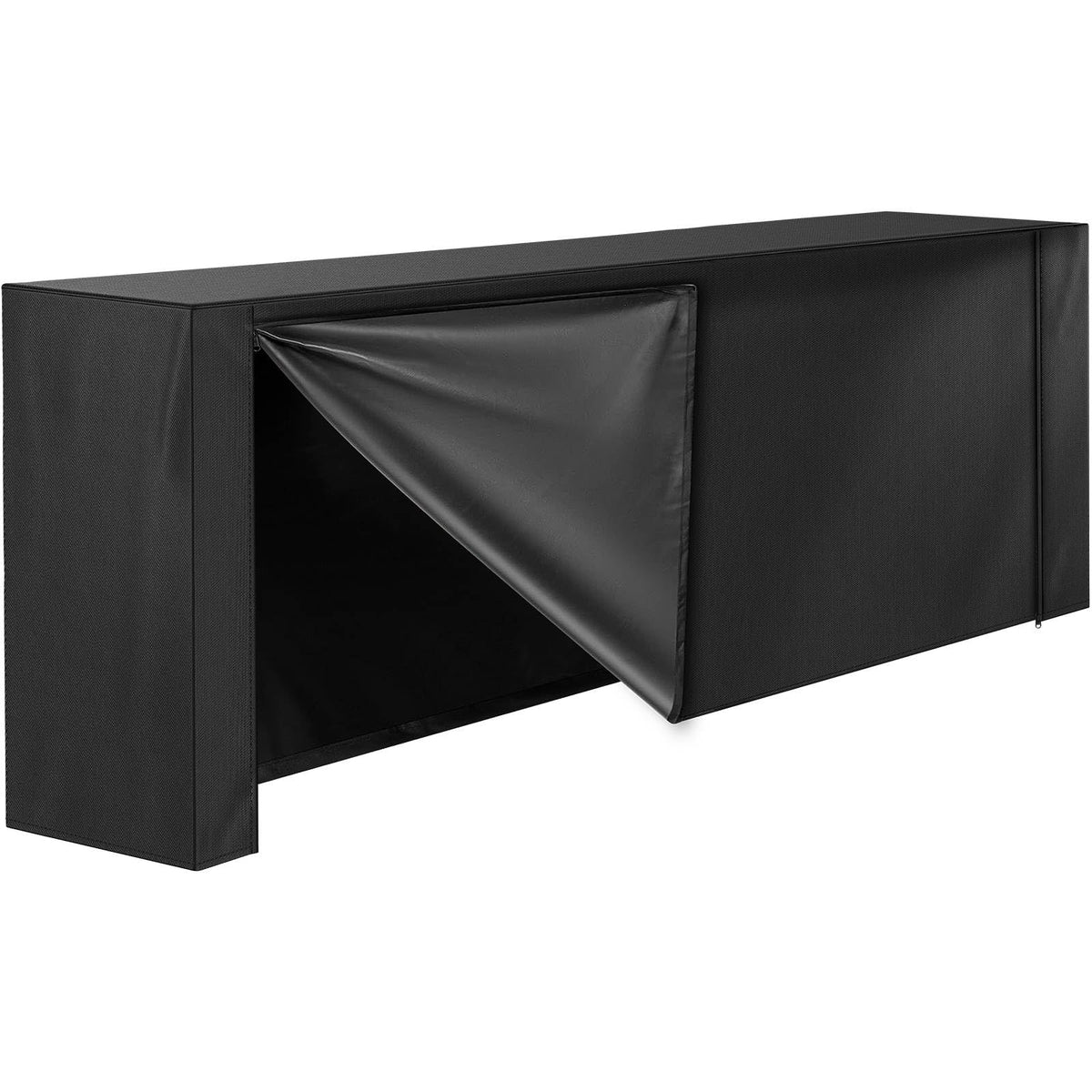 Honest 8ft Firewood Rack Cover, Heavy Duty Waterproof 600d - Image 1