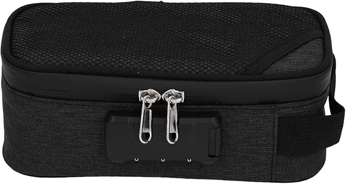 Odor Proof Pouch Organizer, Code Lock Design Smell Proof Container Portable Easy Using for Travel