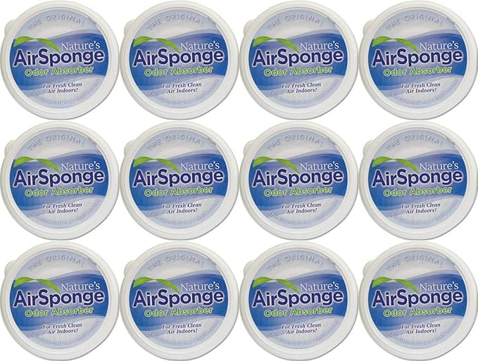 Nature's Air Sponge Odor Absorber Designer Tub, 0.5 Pound, 12 Pack