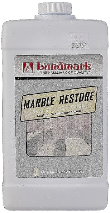 Lundmark Marble Restore, Marble and Granite Sealer and Restorer, 32-Ounce, 3536F32-6, Pack of 1