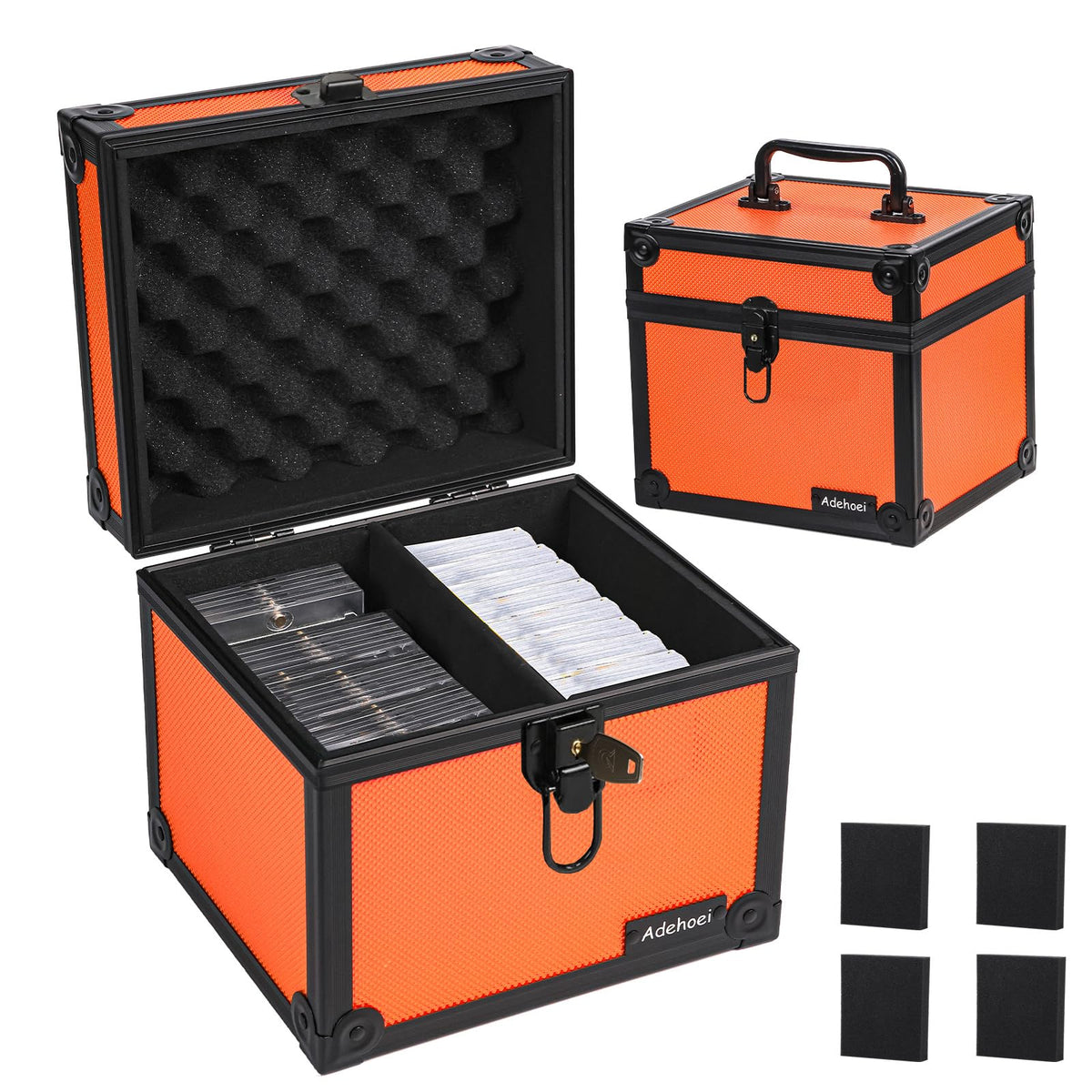 Graded Card Storage Box, Waterproof PSA Slab Case - Image 1