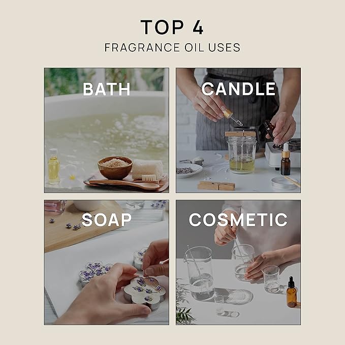VINEVIDA [128oz] Kentucky Bourbon Fragrance Oil for Candle and Soap Making - Made in USA Natural Scents
