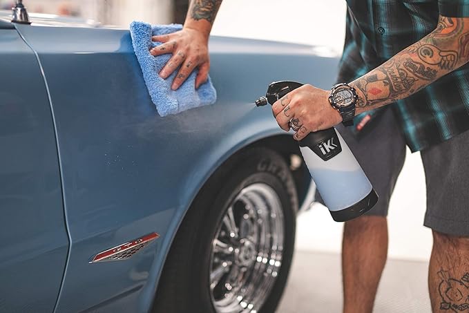 iK Goizper - Multi TR 1 Trigger Sprayer - Acid and Chemical Resistant, Commercial Grade, Adjustable Nozzle, Perfect for Automotive Detailing and Cleaning (Case of 12)