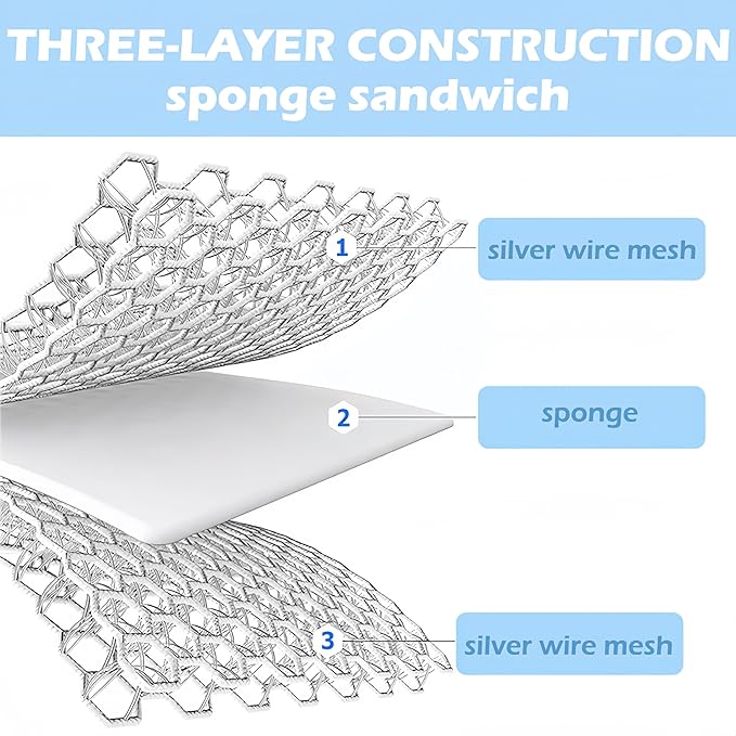 Multipurpose Wire Dishwashing Rags for Wet and Dry, Upgraded Reusable Steel Wool Scrubber 2-Layer Microfiber Wire Dishcloth, Multifunctional Dish Rags for Kitchen, Pots, Pans, Sinks (10)