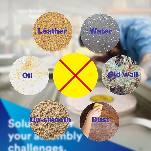Double Side Tape Heavy Duty,2in x 10ft Mounting Tape Strong Adhesive Double Sided Tape Waterproof Foam Tape for LED Strip Light, Picture Hanging Strips for Wall