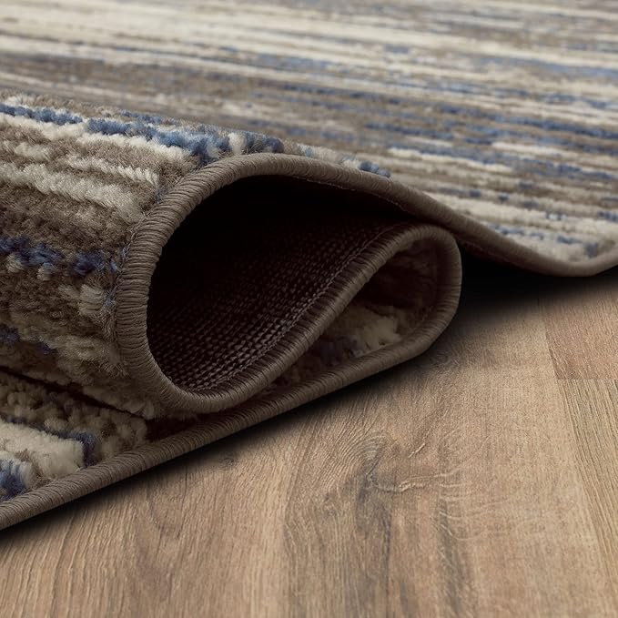 Mohawk Home Nexus Modern Contemporary Abstract Gray 3' 11" x 6' Area Rug Perfect for Living Room, Dining Room, Office