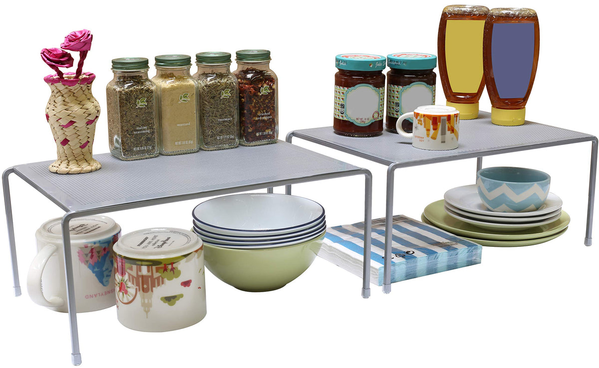 Deco Brothers Expandable Cabinet Shelf Organizer for Kitchen & - Image 1