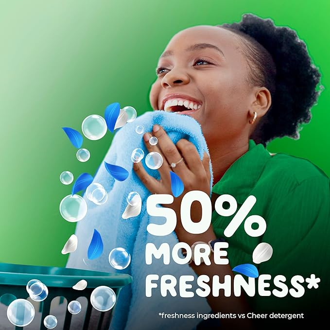 Gain Flings Ultra Oxi Laundry Detergent Pacs, 102 Count, Waterfall Delight Scent, with Odor Defense, concentrated laundry soap pacs