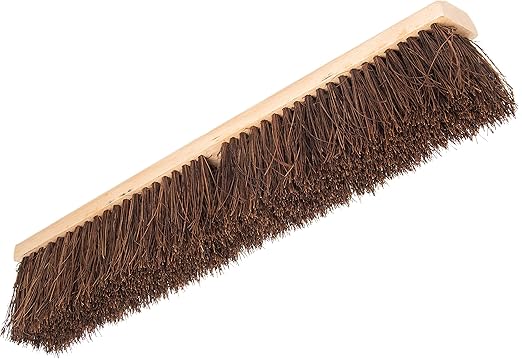 SPARTA Flo-Pac Palmyra Floor Sweep, Heavy Sweep for Cleaning, 24 Inches, Brown, (Pack of 12)