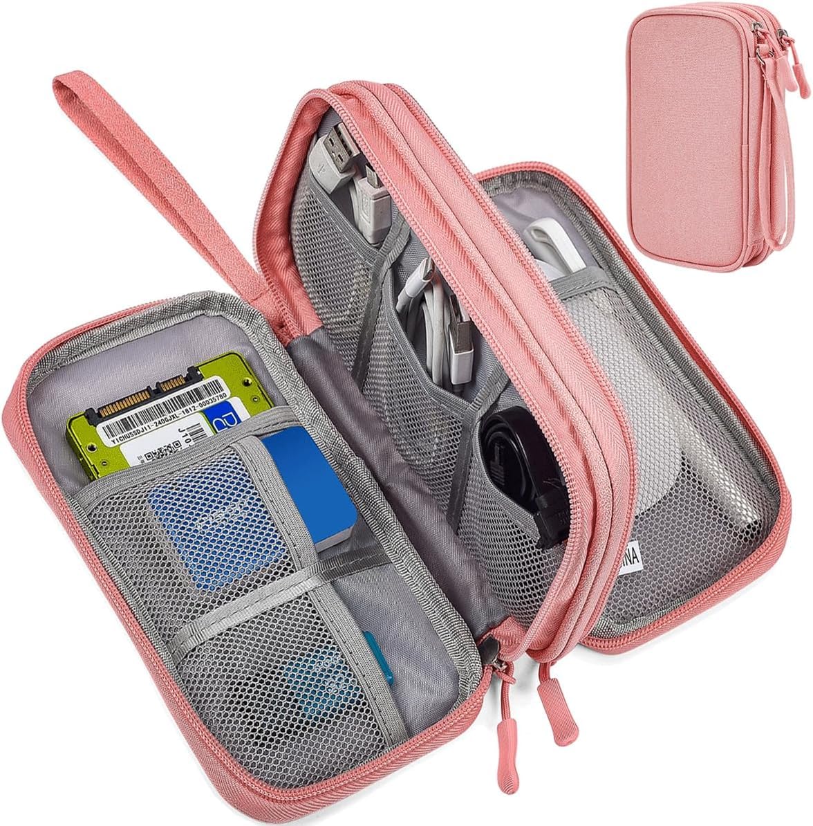 Electronic Organizer Travel Cable Accessories Bag, Electronic - Image 1