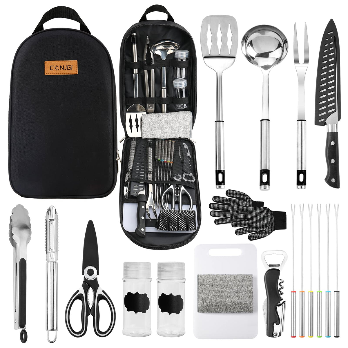 Camping Cookware Storage Bag - Camping Cooking Utensils - Image 1