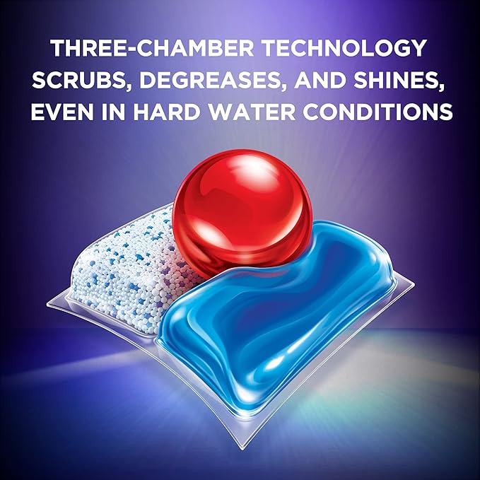 Bundle of Finish Quantum Infinity Shine - 70 Count - Dishwasher Detergent + Jet-Dry Rinse Aid + Dishwasher Cleaner - Liquid Fresh
