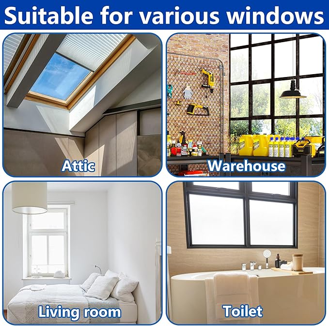 3 Roll 16.4Ft x 2Inch Window Condensation Prevention Absorber, 5mm Thick Condensation Water Moisture Absorber Tape, Reusable Beige Window Condensation Absorber Strips to Prevent Condensation