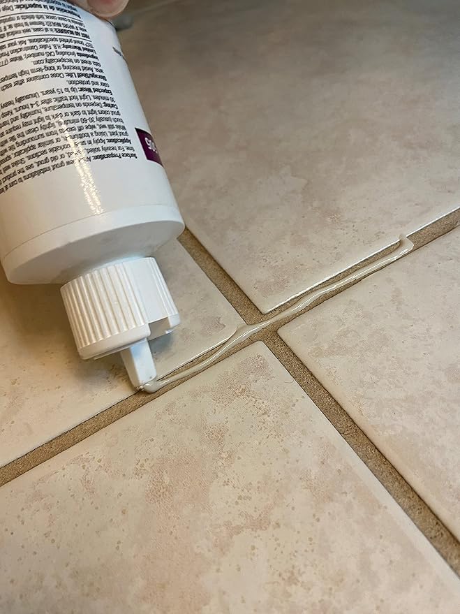 TEC Grout Colorant - Refresh and Seal or Change Grout Joint Color | A Faster and Easier Alternative to Regrouting Tile | 8 oz. Application Covers up to 350 sq. ft. - Jet Black