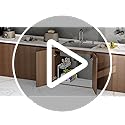 Ceetug Slide Out Under Sink Organizers and Storage, White, 2 Pack - Image 8