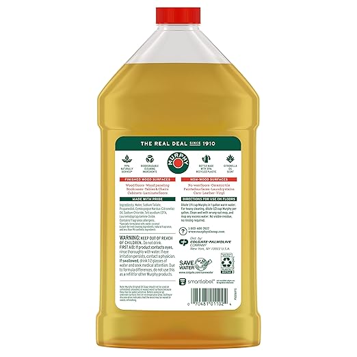 Murphy Oil Soap Wood Cleaner, 32 Fluid ounce (Pack of 3)