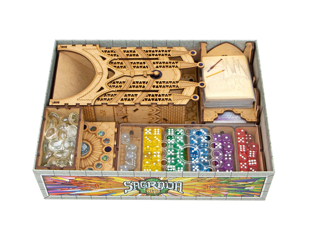 TowerRex Organizer for Sagrada Board Game, Sagrada Expansions - Image 1