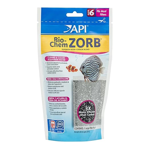 API BIO-CHEM ZORB SIZE 6 Aquarium Canister Filter Filtration Pouch 1-Count Bag