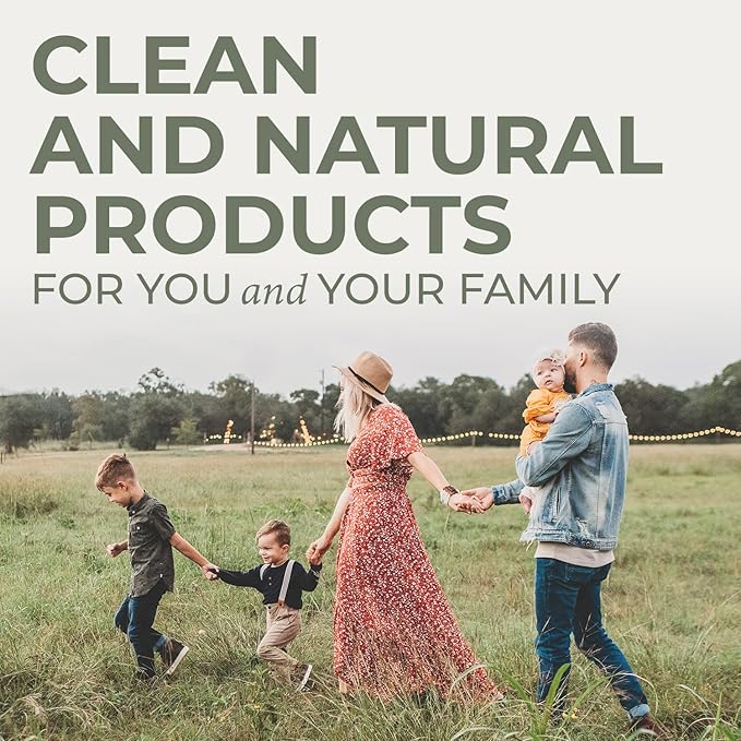 Earthley Wellness Laundry Detergent, Natural, Gentle & Effective for Sensitive Skin, Safe for Baby Clothes & Cloth Diapers, Biodegradable, Eco-Friendly, Plant-Based Cleaners (60 Loads, Citrus)