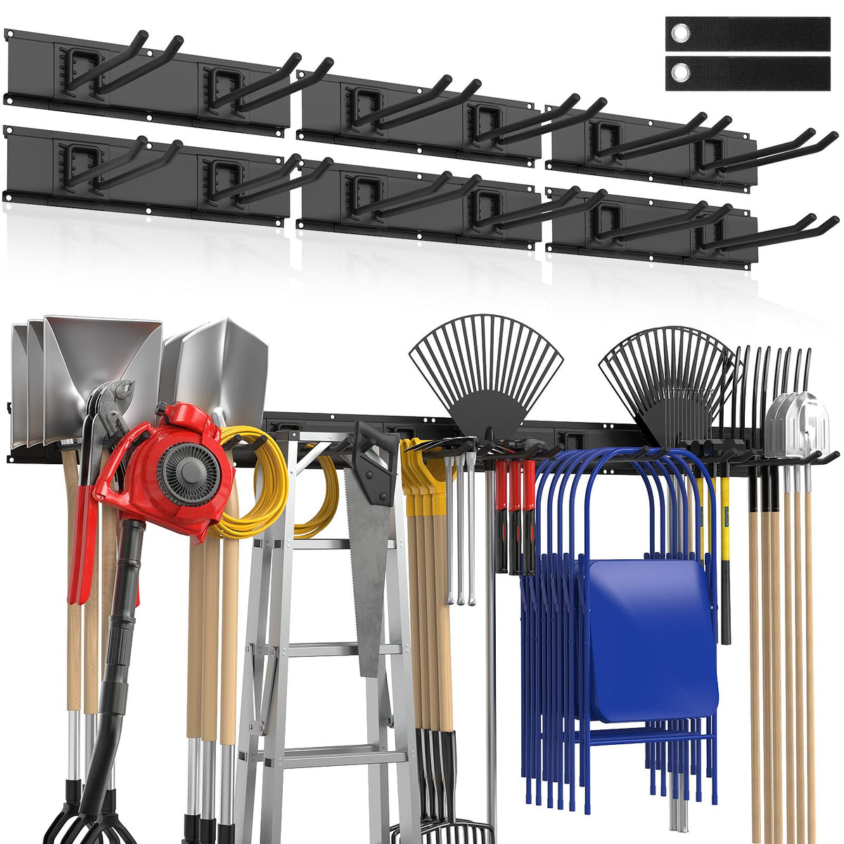 Housolution Garage Wall Organizer 96 Inch - 20Pack Carries - Image 1