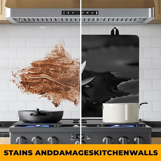 Stove Top Cover Flower Gas Stove Top Cover for Home Decoration Kitchen Pad Non-Stick Washable Cooktop Covers Countertop Protector Keep Stove Clean (White lotus-3, 28L"x20W")