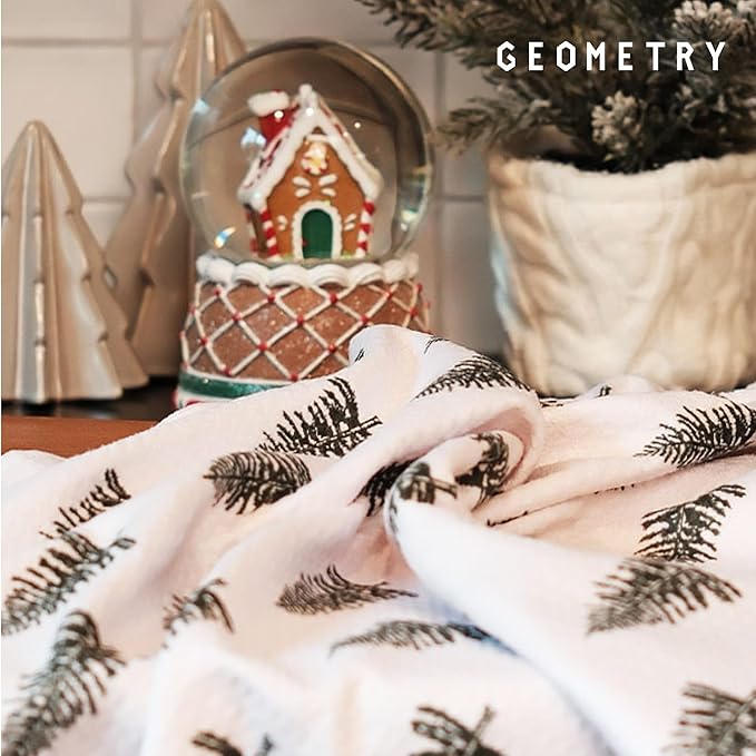 GEOMETRY Christmas Kitchen Towels - Quick Dry Microfiber Cloth Dish Towels for Kitchen Drying - Premium Quick Dry Towel (Wrapped Up, 1 Pack)