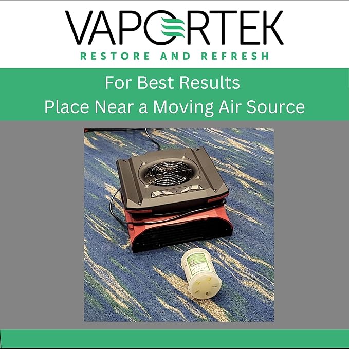 Vaportek Heavy Duty Odor Neutralizer Stand Alone Cartridge, HDSA 2.0, Odor Removal for Home, Office, Basements, Garages and More, 3X Industrial Fragrance