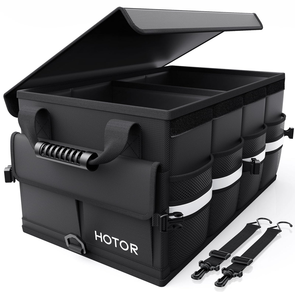 HOTOR Car Trunk Organizer - Foldable Car Storage for SUV - Image 1