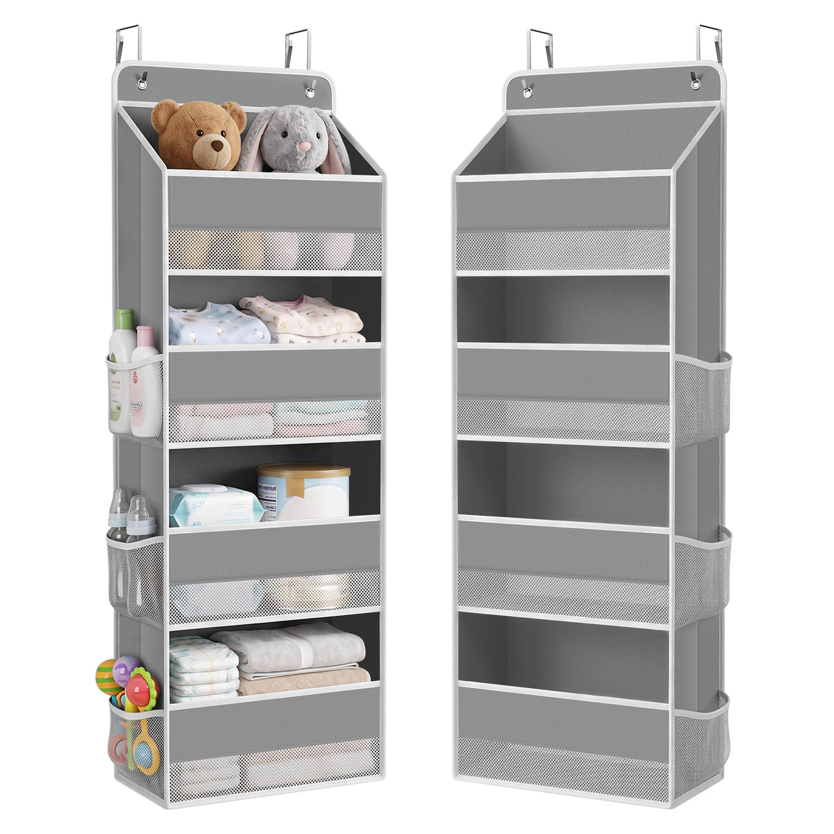 SpaceHacks 1 Pack Over The Door Organizer Hanging Storage - Image 1