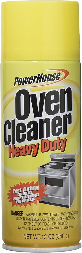 Powerhouse Oven Cleaner, Heavy Duty Fast-Acting Grease-penetrating Formula, 13 Oz