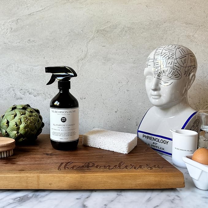 Murchison-Hume All Purpose Cleaner – Plant-Based Multi Surface Spray, Granite & Marble Safe, Non-Toxic for Kitchen, Bathroom & Home – Australian White Grapefruit