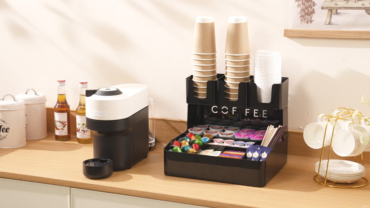 Lifewit 2-tier Coffee Station Organizer, 10 Compartm | All Products - Image 8