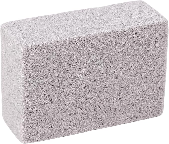 Hyuduo 6PCS Pool Pumice Stones, PVC Material Blocks for Hard Water Calcium Deposits, with Long Lasting Performance, for Toilet Sink Bathtub Tile Grill Pool (M 25.5cm/10.04in Diameter)