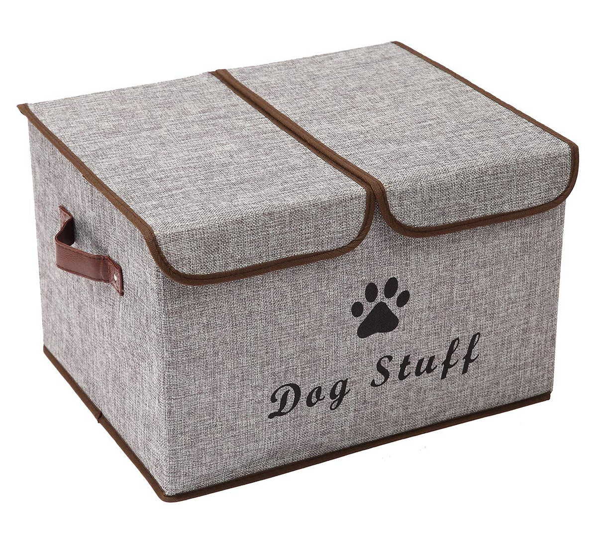 Dog Toy Box with Lid - Storage Organizer for Toys - Perfect - Image 1