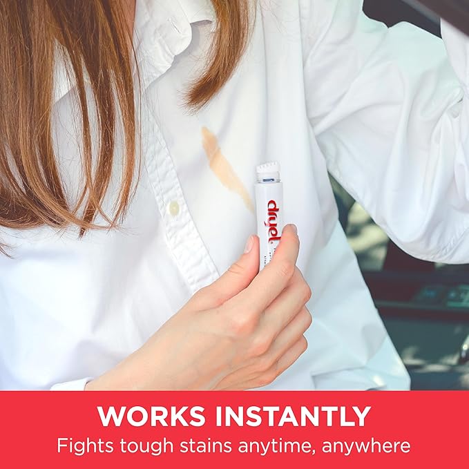 Dryel On-The-Go Stain Remover Pen with Soft Touch Applicator Scrubber, Instantly Removes Tough Stains from Clothing, 6-Pack