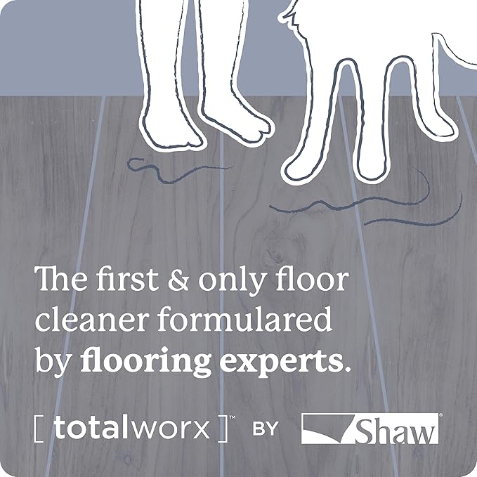 Shaw Floors St.Jude Hard Surface Floor Cleaner Spray- Rinse- Free, Scuffs & Dirt- Safe for Hardwood, Laminate, Luxury Vinyl & Tile - 32 Fl.oz (Pack of 1)