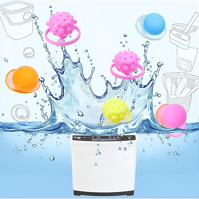 1Pc Yellow Pet Hair Remover for Laundry Reusable Hair Catcher Laundry Float Trap Mesh Bag Washing Machine Hair Filter Washer,Pet Hair Remover Laundry Portable Hair Remover Washing Balls Lint Remover