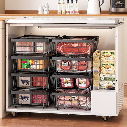 PrueBox Expandable Freezer Bins 2pes fits 3.5-20 Cu.Ft - Image 1