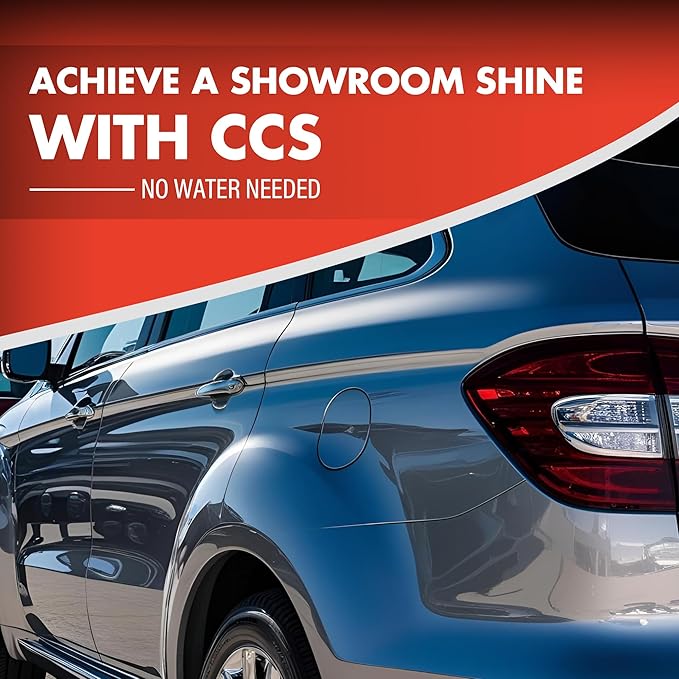 CCS Multi Surface Cleaner - Bug Remover for Motorcycles, Cars, Trucks, RVs, Boats - Polymer Chain Clear Coat Ceramic Alternative - Top Coat Shine and Protection Technology (16 oz)
