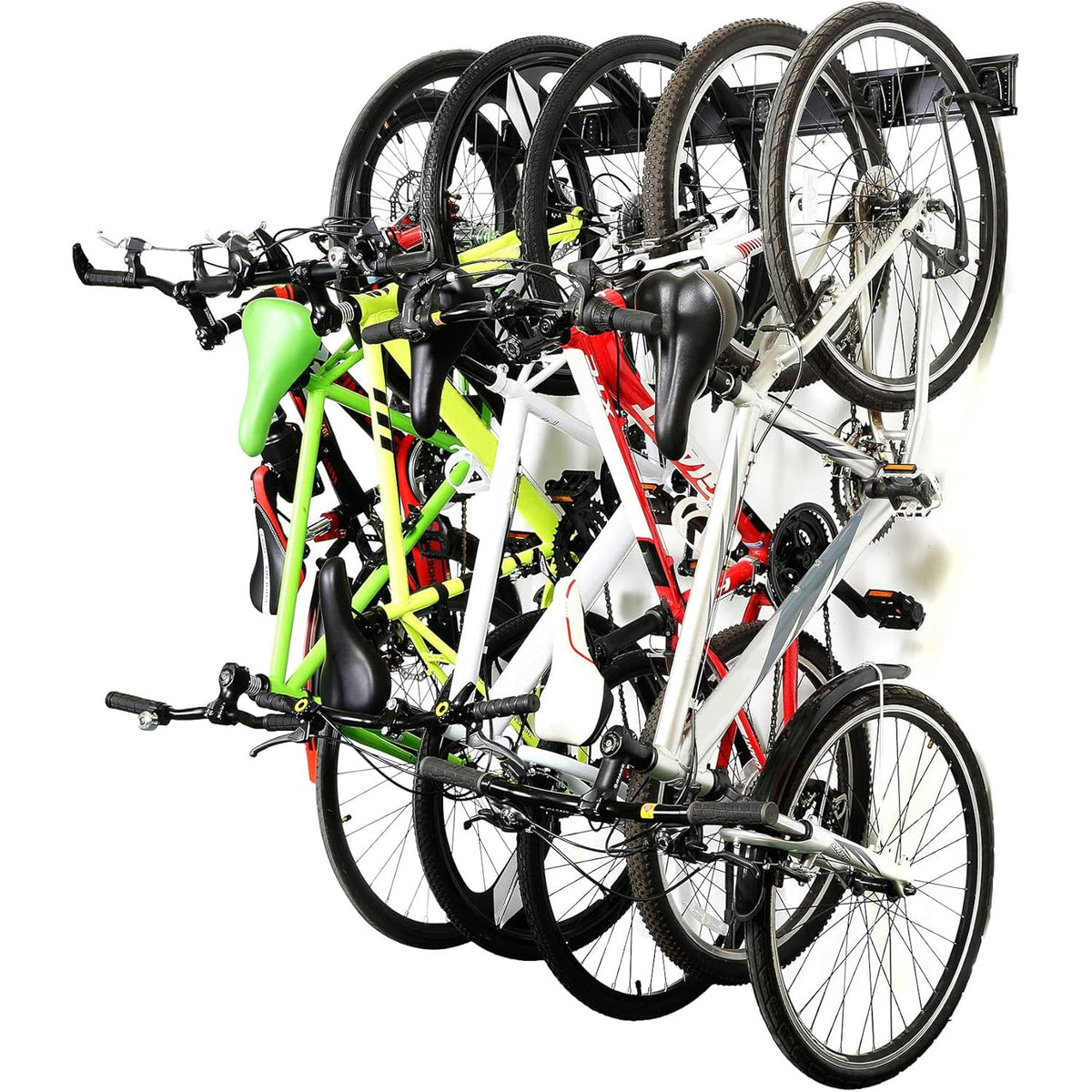 Ultrawall Stainless Steel Bike Storage Rack, Wall Mount 6 Bike - Image 1
