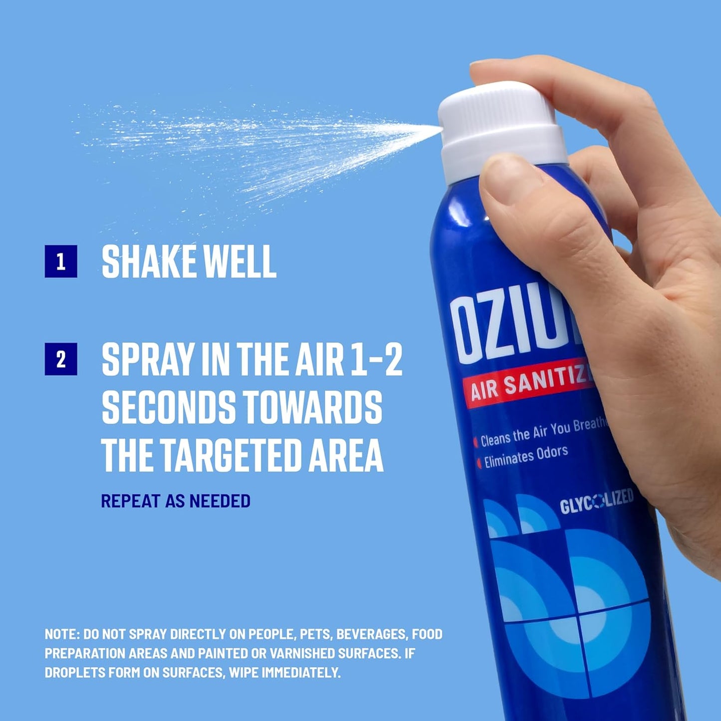 Ozium Air Sanitizer & Odor Eliminator – Original Scent (8 oz, 2-Pack) | Fixory911