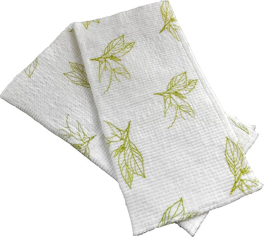 Full Circle Clean Again Super Absorbent Cleaning Cloths, Tree Buds, 2 Pack