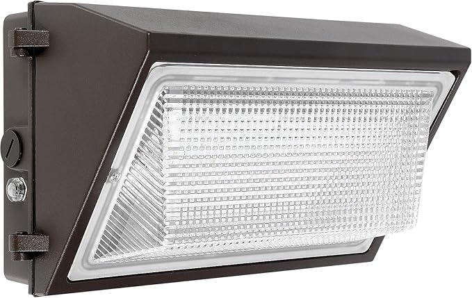 120W LED Wall Pack Light Dusk to Dawn,5000K 16000LM Wallpack Light with photocell,100-277V 800W HPS Equivalent,Waterproof Outdoor Commercial Industrial Security Lighting for Warehouse, ETL Listed
