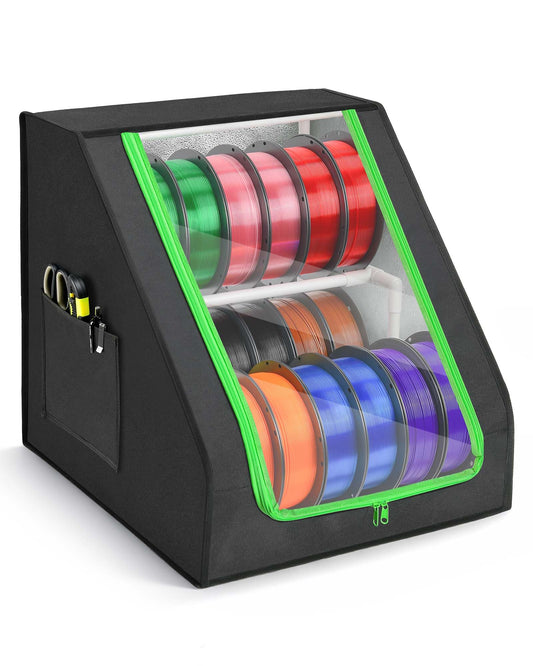 3D Printer Filament Storage Box, 21 Spools, Filament Organizer - Image 1