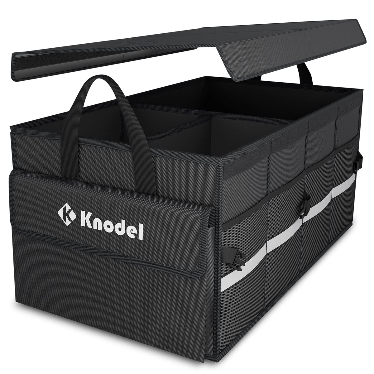K KNODEL Trunk Organizer with Lid for Car, SUV - Image 1