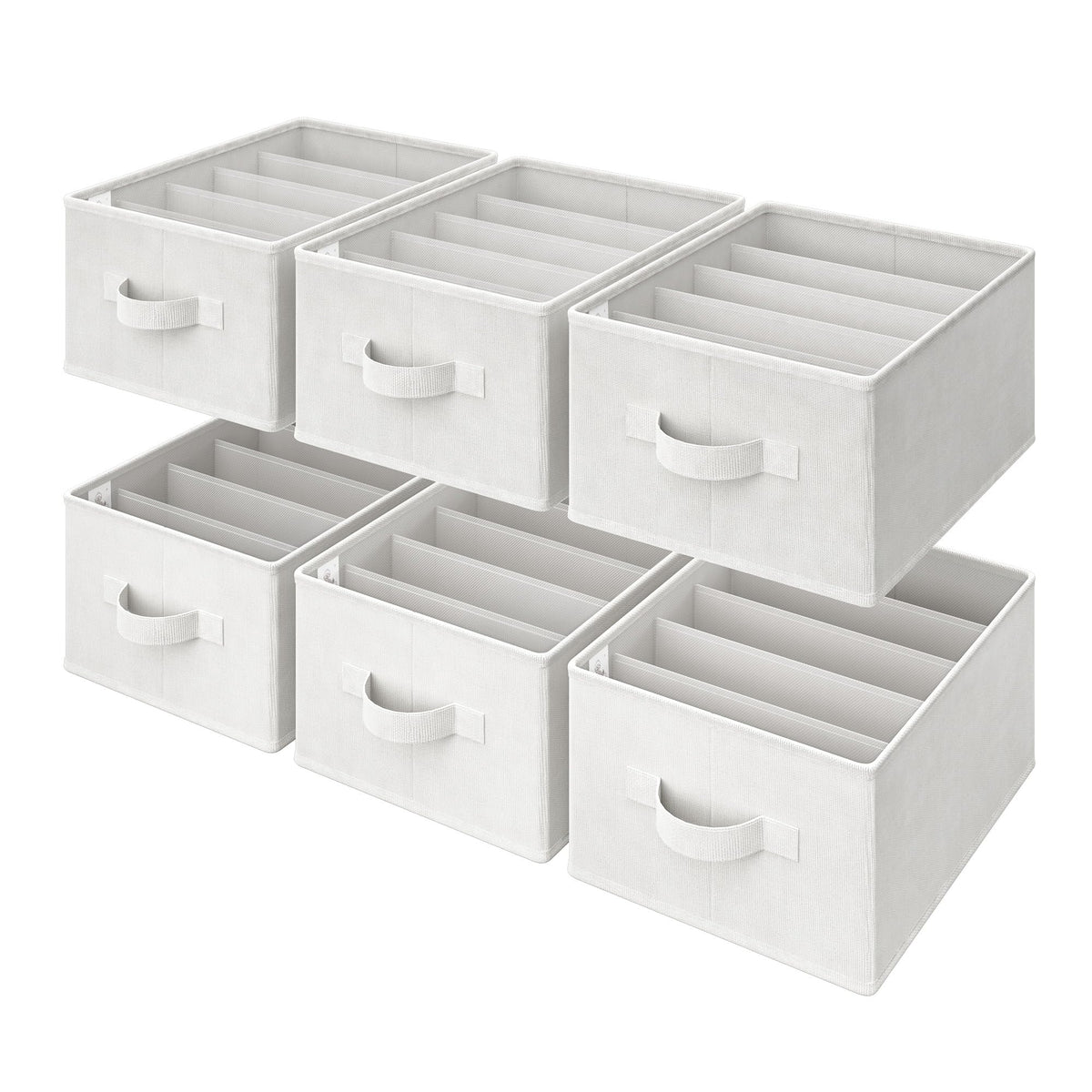 GRANNY SAYS 6-Pack Skinny Jeans Organizer for Closet, Tidy Up - Image 1