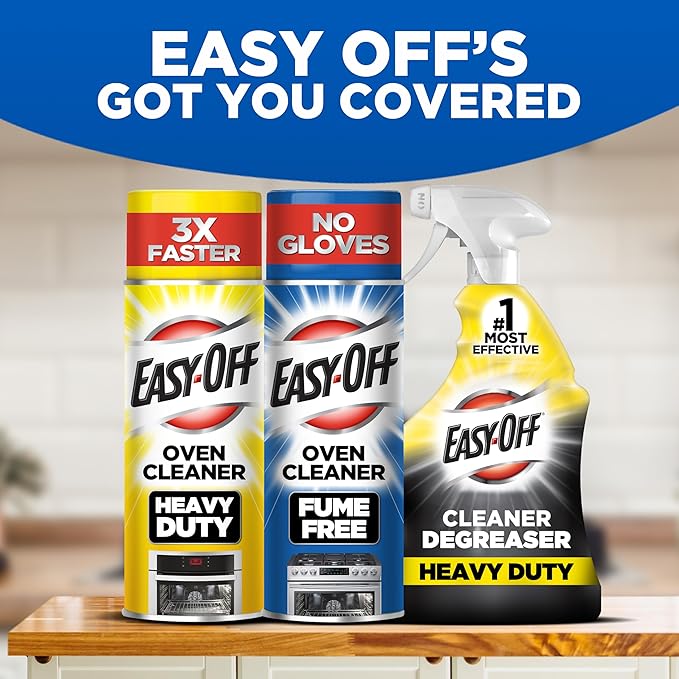 Easy-Off Fume Free Oven Cleaner, Lemon 14.5 oz Can